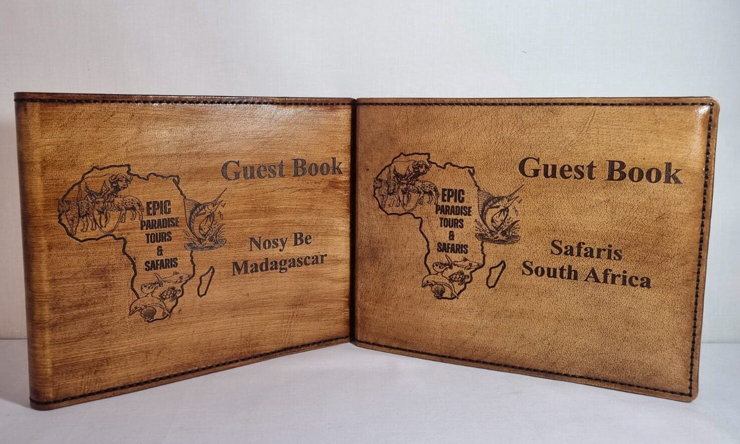 Our guest books, Nosy Be and South Africa