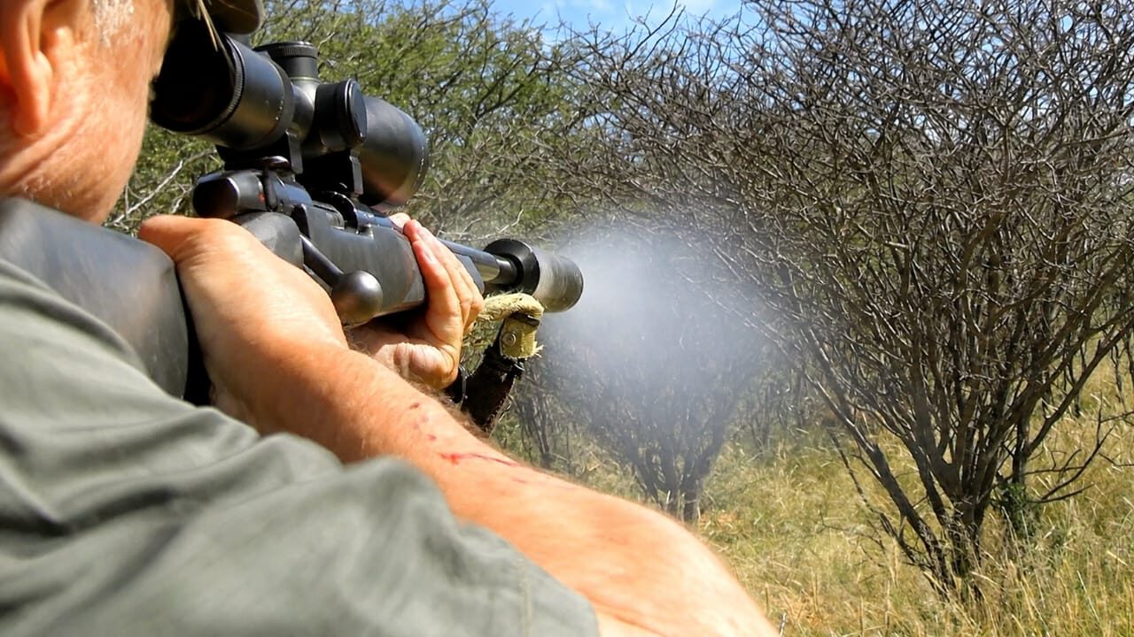 Taking the shot in the bushveld