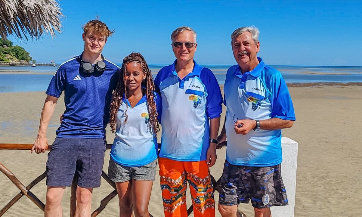 The Epic Paradise Tours team on Nosy Be.