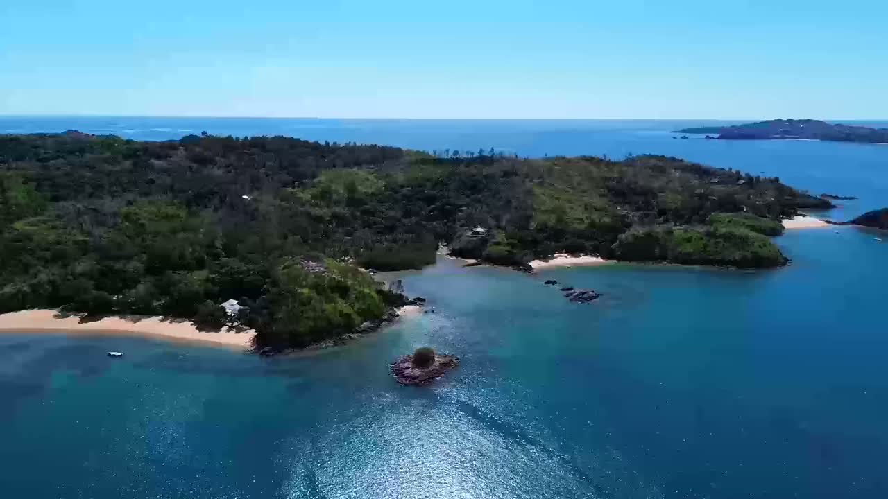 Nosy Be and its islands from the air