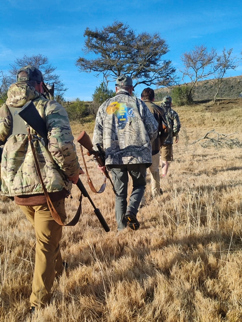 Tracking on foot in the Eastern Cape